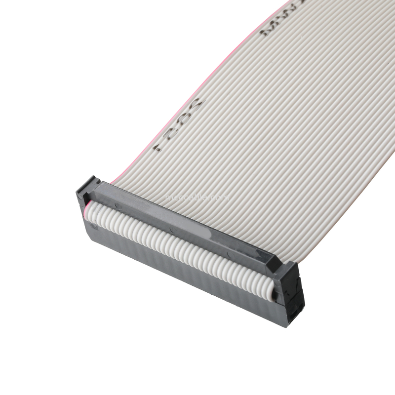 IDC FC-2*20P 40Pin 2.54mm pitch Black PBT+G/F UL2651 28AWG Idc کابل نوار صاف 1.27mm Pitch OEM / ODM