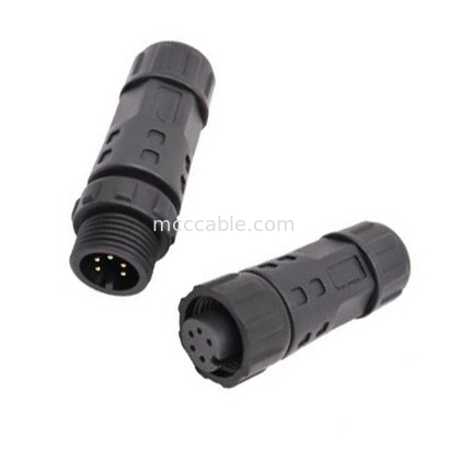 کارخانه مینی M12 8Pin ضد آب اتصال دایره ای کابل پلاگ صنعتی IP67 درجه حفاظت ضد آب مرد / زن