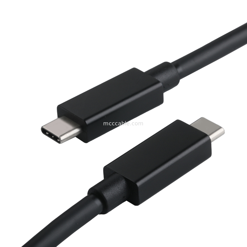 USB Type-C 4.0 40Gbps 240W شارژ فوق العاده سریع، همچنین برنامه و صفحه نمایش انتقال داده طول انتقال سفارشی