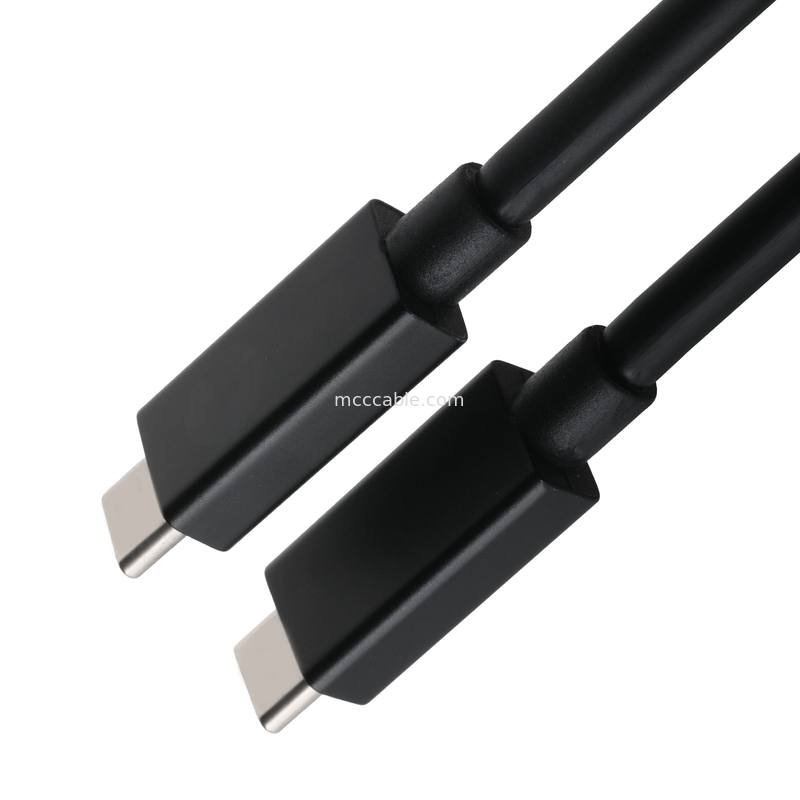 USB Type-C 4.0 40Gbps 240W شارژ فوق العاده سریع، همچنین برنامه و صفحه نمایش انتقال داده طول انتقال سفارشی