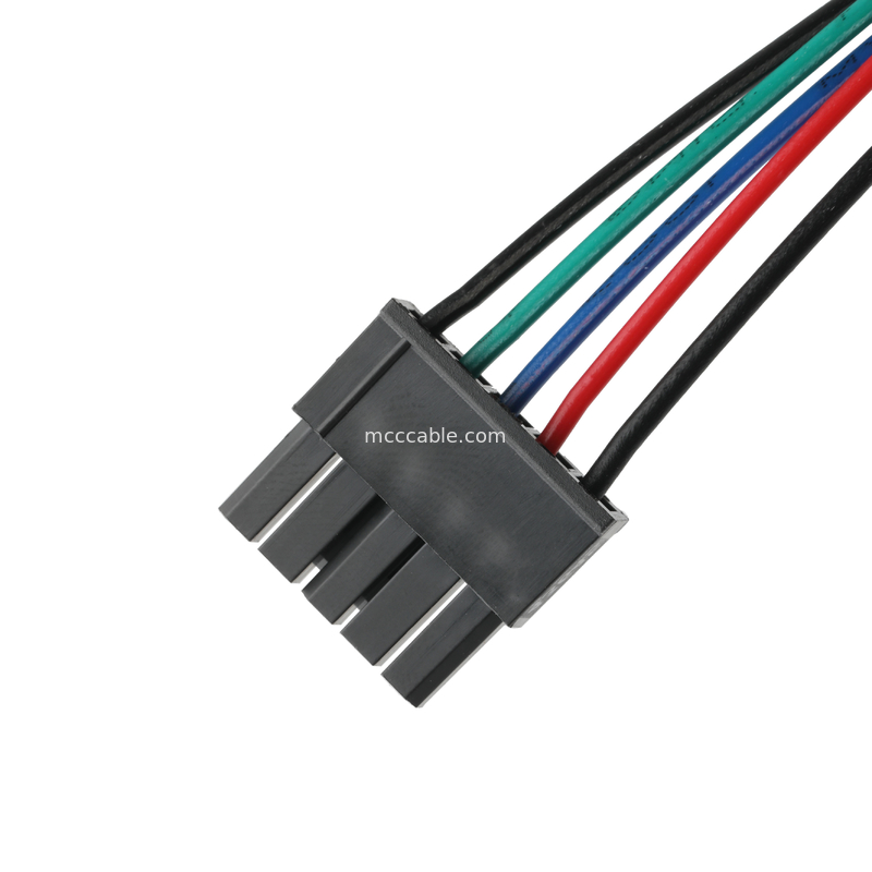 HSG 43645-0500 MX3.0-3P به PH-6P کانکتور مونتاژ کابل lvds OEM / ODM