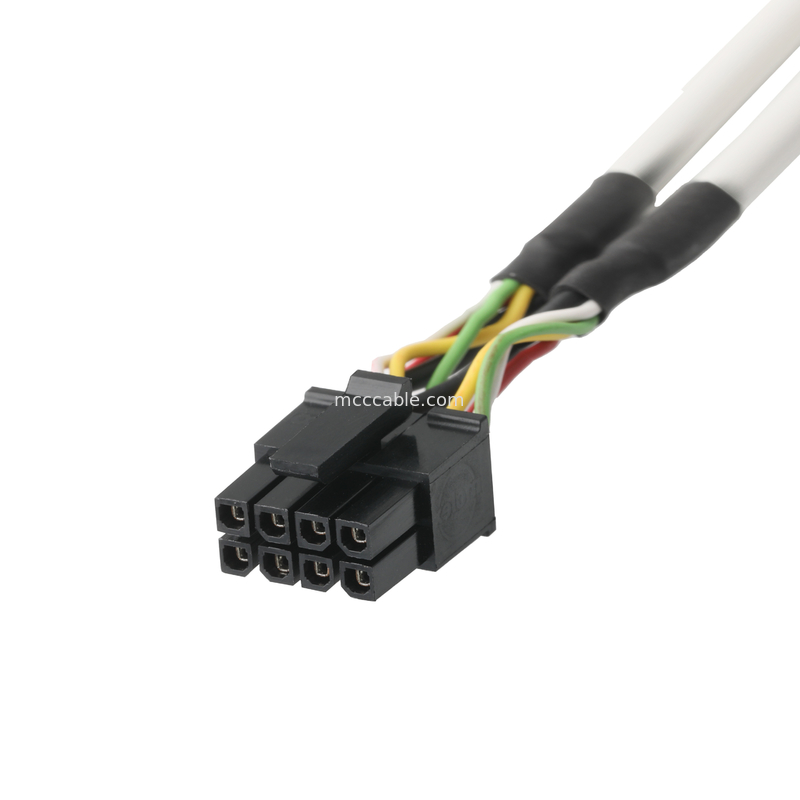 آداپتور کابل LVDS DB-15P زنانه به HSG 43025-0800 8P و 691352710003 3P ترمینال مرد سبز کابل اتصال OEM / ODM