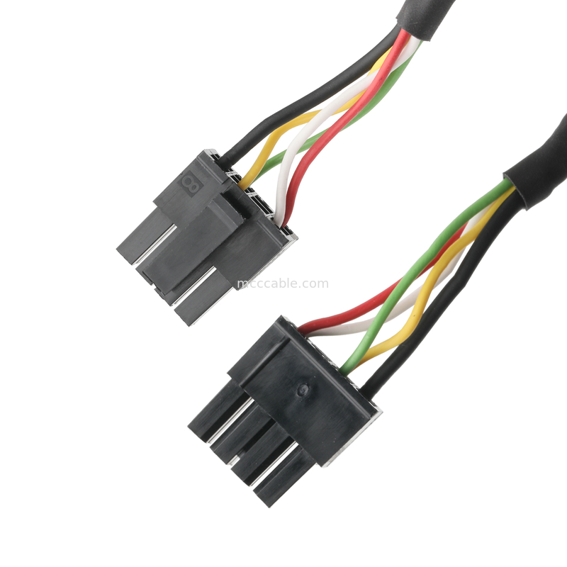 کابل LVDS مرد 43025-0800 8P Picth 3.0mm MX به HSG زن 43020-0401 4P Pitch 3.0mm MX طول کابل OEM / ODM سفارشی
