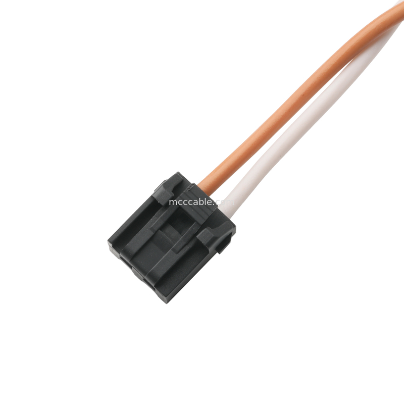 کابل صوتی HSG 209209-0002 MX3.0mm پیچ 2P به DC PP3-002A PLUG 5.5 * 2.1mm OEM / ODM