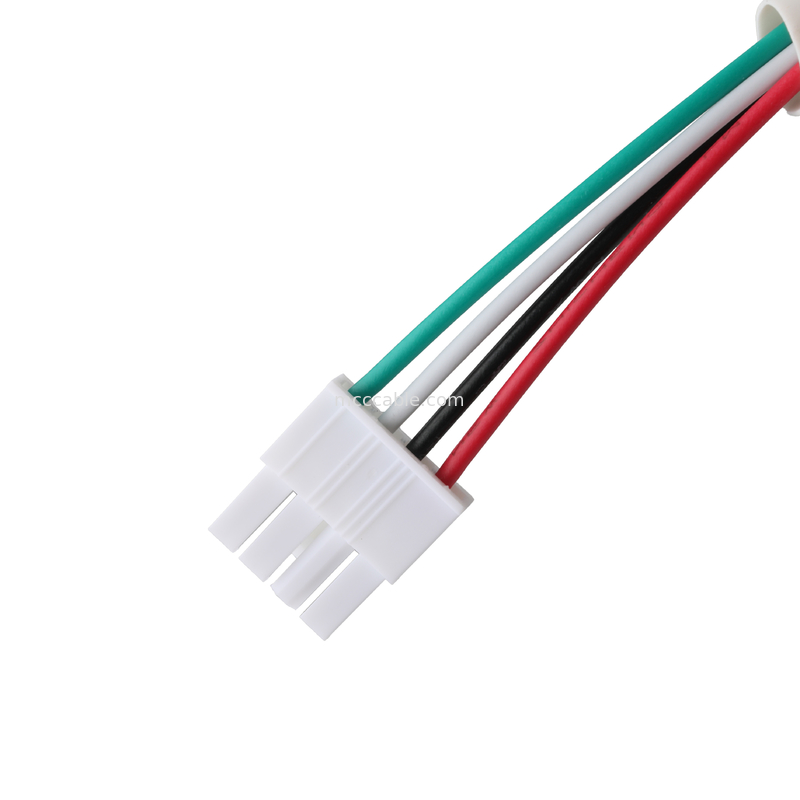 Molex HSG 4P به RCPT HSG 4P Pitch 4.2mm UL1007 18AWG 300V 80C OEM / ODM طول سفارشی