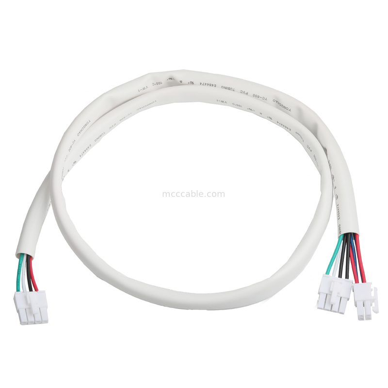 Molex HSG 4P به RCPT HSG 4P Pitch 4.2mm UL1007 18AWG 300V 80C OEM / ODM طول سفارشی