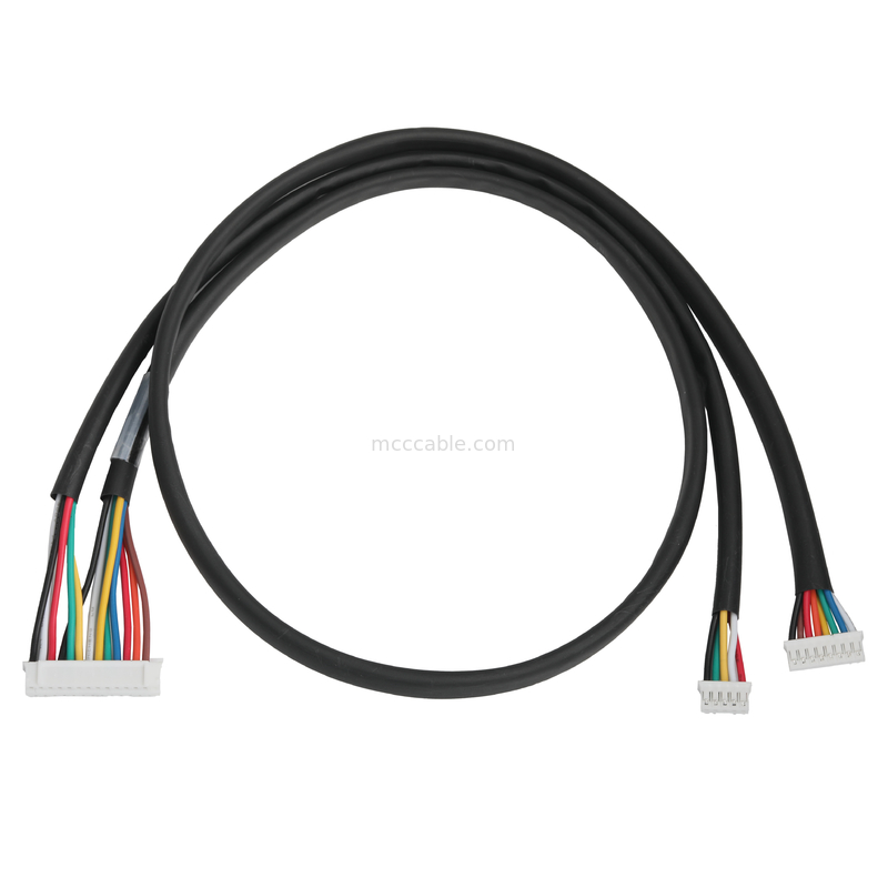 مونتاژ کابل LVDS JST PHR-14P به JST PHR-8P و JST-PHR-5P کانکتور پیچ 2.0mm کابل OEM / ODM