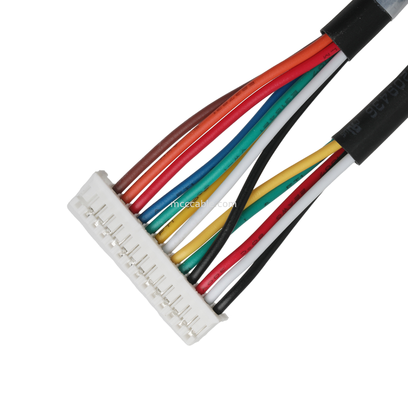مونتاژ کابل LVDS JST PHR-14P به JST PHR-8P و JST-PHR-5P کانکتور پیچ 2.0mm کابل OEM / ODM