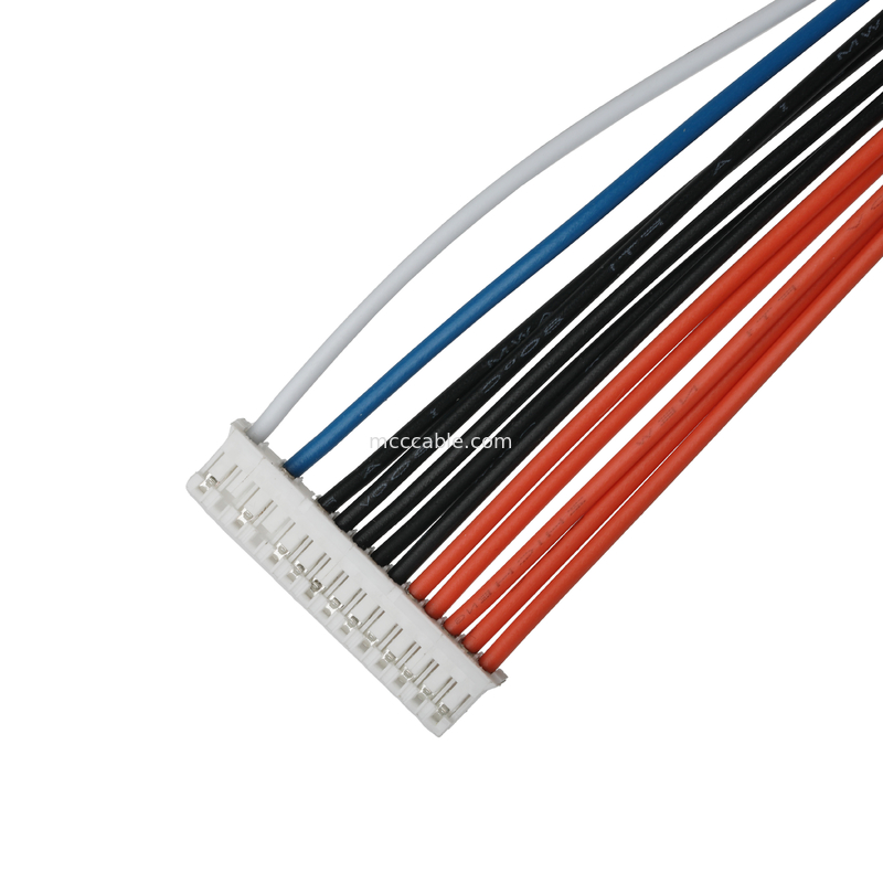مجموعه کابل سفارشی JST PHR-14P به SVM1.25-4 و JST PH-6P کانکتور Pitch 2.0mm کابل OEM / ODM