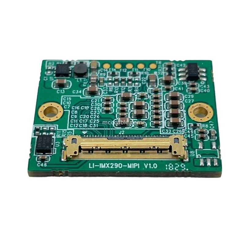 دوربین های صنعتی لوح های بدون سرنشین LI-IMX290-MIPI 20525-030E-02 مونتاژ اتصال میکرو کواکسیال 20Gbps / Lane
