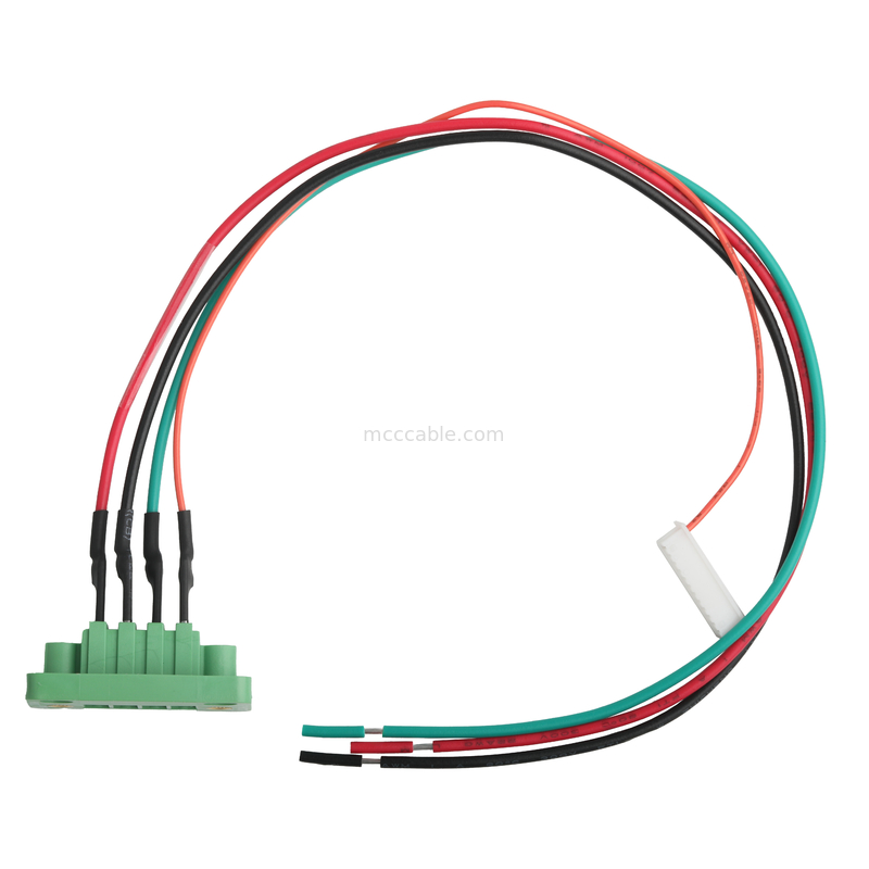 DFK-MC JL15CDGV-3.81 4Pin به MX1.25-12Pin و UL Lobel بلوک های پایانی از طریق دیوار