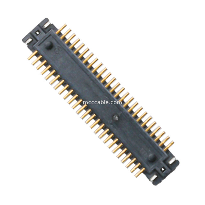 Aces 50185-05041-001 50pin 0.4mm PEC Board End Holder connector OEM/ODM طول سفارشی کنید