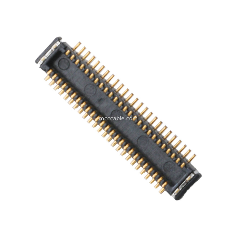 Aces 50185-05041-001 50pin 0.4mm PEC Board End Holder connector OEM/ODM طول سفارشی کنید