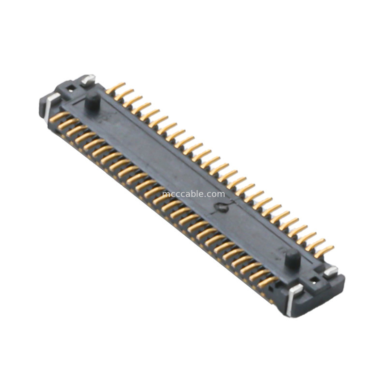 Aces 50185-05041-001 50pin 0.4mm PEC Board End Holder connector OEM/ODM طول سفارشی کنید