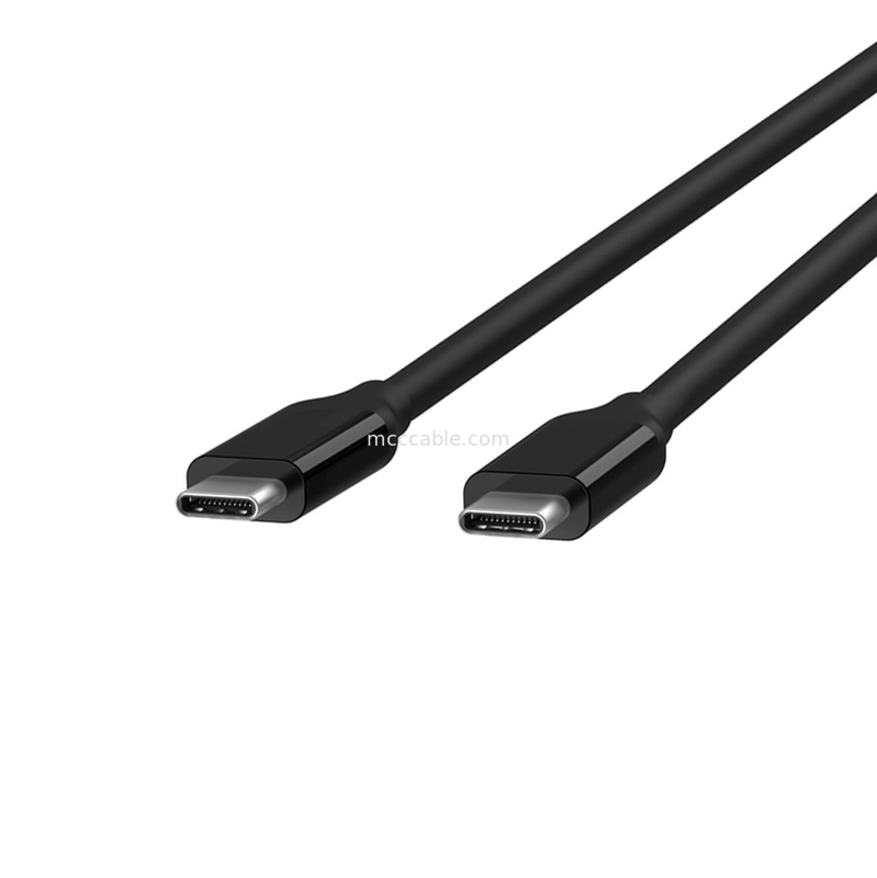 کابل تمدید Thunderbolt usb 4 type-c به usb 4 نرخ انتقال تا 40Gbps OEM / ODM طول رنگ سفارشی