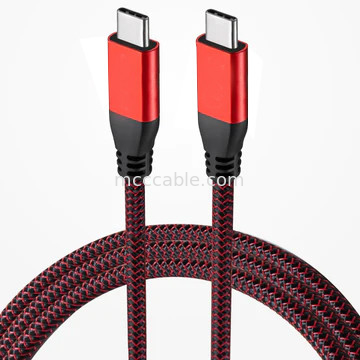 USB 4 به Thunderbolt به USB 4 کابل تمدید Thunderbolt USB C پشتیبانی PD 100/240W 20V5A انتقال 40Gbps