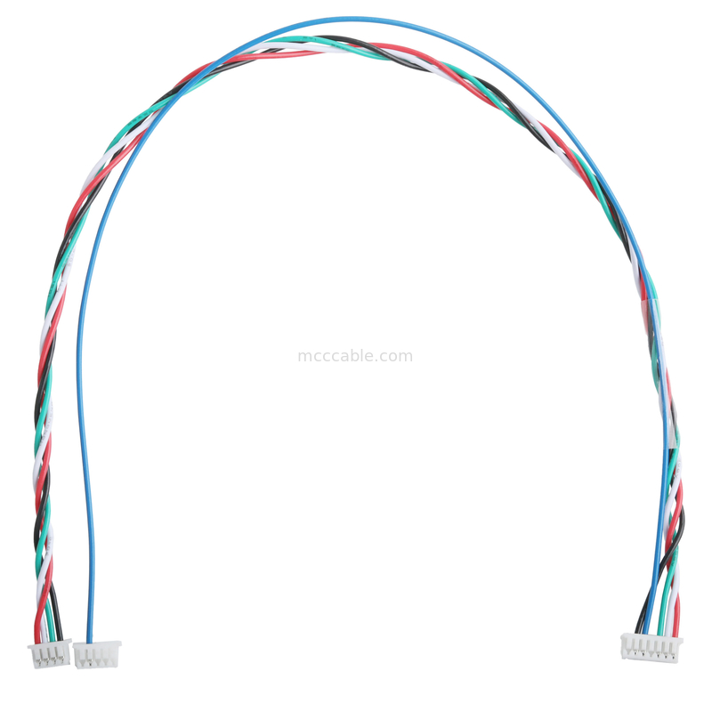 رابط MOLEX 51021-0400 4P و 51021-0500 5P به 51021-0700 RM 1.25mm پیچ 7Pin AWG 26-28 کابل OEM / ODM