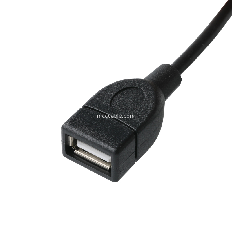 مجموعه کابل USB برای IC7 USB-A 2.0 گیرنده به Molex 51021-0400 RM 1.25mm 4Pin آداپتور گسترش خارجی