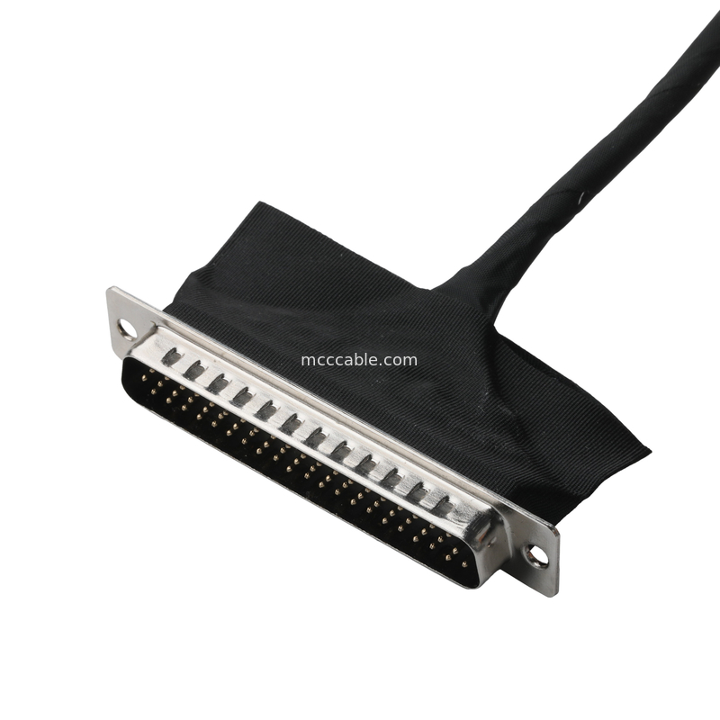 مجموعه کابل LVDS D-SUB مرد به مولکس 51021-0400 و 20453-240T-01 اتصال سیم OEM / ODM