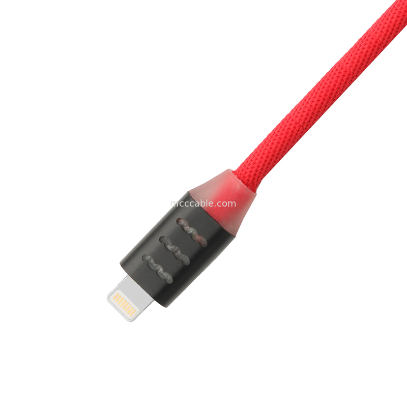 USB C به کابل برق برای شارژ سریع گوشی های سامسونگ و اپل OEM / ODM