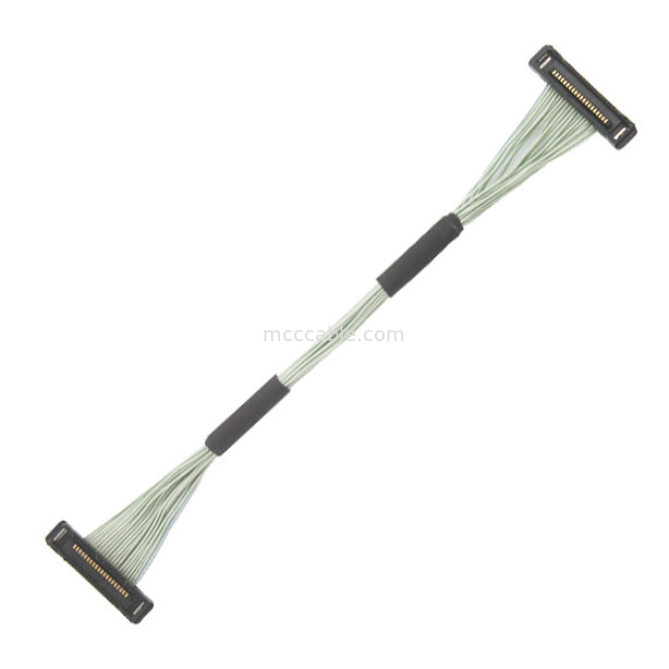 0.4mm Pitch 20380-R20T-06 Micro Coaxial Cable کابل اتصال lvds کابل 20P 0.4mm Pitch