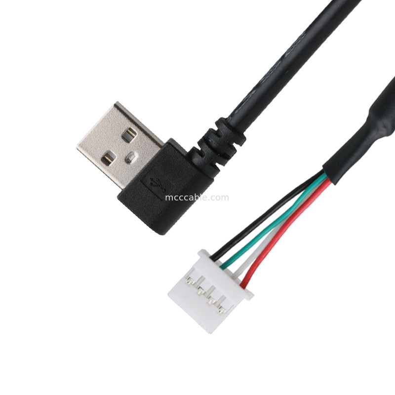MIPI USB2.0 نوع A به JST PAP-04V-S یا معادل USB AB1210 کیبورد P2 کابلی OEM / ODM
