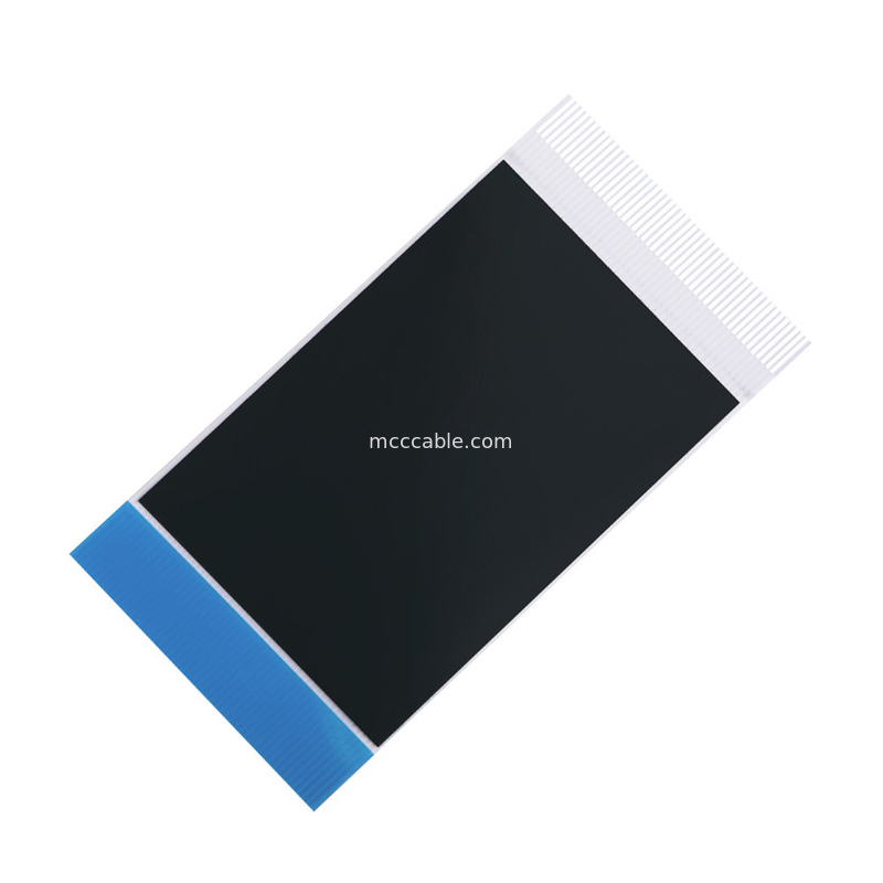 کابل 0.5 میلی متری Fpc FFC 50p روکش قلع شده با کانکتور کابل fpc محافظ
