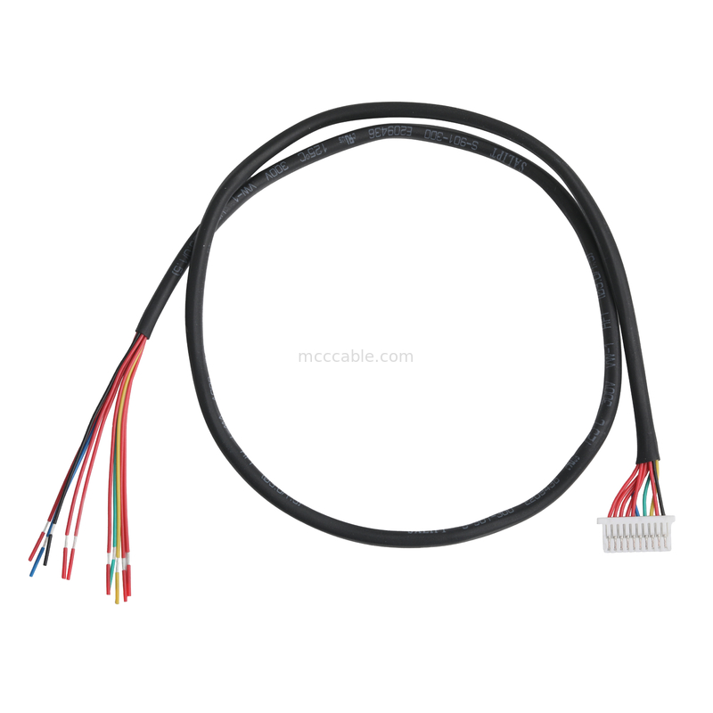 کابل lvds 10P JST SHLP-10V-S-B به کمربند های نیمه خالی