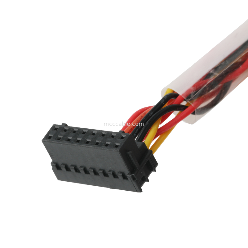 SAMTEC CONNECTOR 1.27MM Pitch Dualrow 20P CIRCUTES 28-30 AWG کابل های متصل کننده سیم