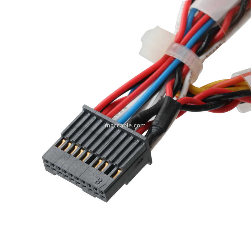 SAMTEC CONNECTOR 1.27MM Pitch Dualrow 20P CIRCUTES 28-30 AWG کابل های متصل کننده سیم