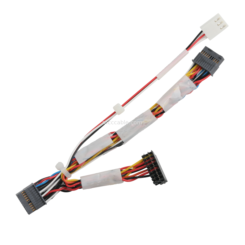 SAMTEC CONNECTOR 1.27MM Pitch Dualrow 20P CIRCUTES 28-30 AWG کابل های متصل کننده سیم