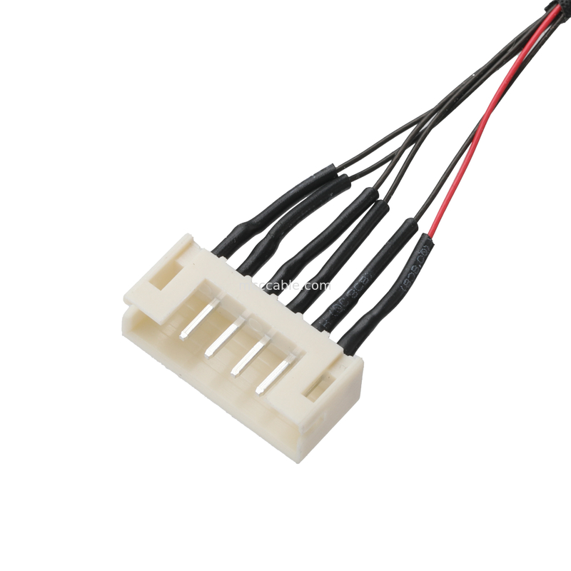 کابل های صفحه نمایش LED JST B6B-PH-K-S-6P به JST 0.8-6P LVDS رابط صفحه نمایش کابل های ترکیبی سفارشی