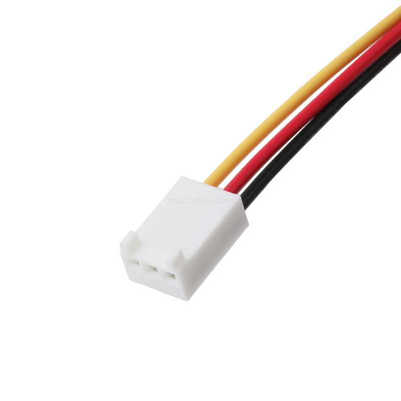 کانکتور مولکس 22-23-2031 تا 22-01-3037 3-POS سرپرست فن فلک های مردانه 2.54mm Pitch 22AWG Hook-Up سیم کابل
