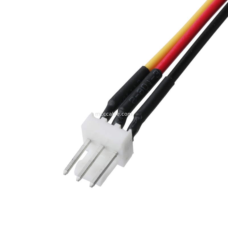 کانکتور مولکس 22-23-2031 تا 22-01-3037 3-POS سرپرست فن فلک های مردانه 2.54mm Pitch 22AWG Hook-Up سیم کابل