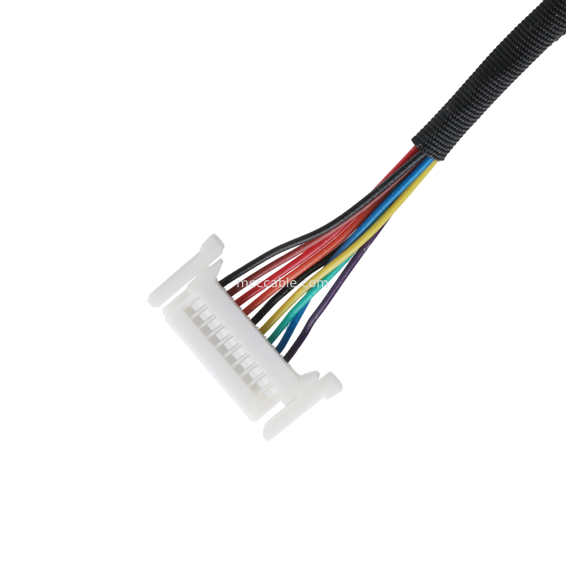 DB-9Pin LVDS کابل مونتاژ D-SUB-9P مرد Solder به TU1.0 20Pin TU1002HN0-20 سیم کانکتور OEM / ODM