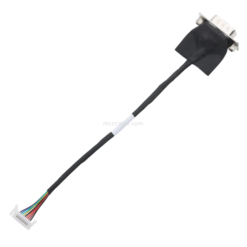 DB-9Pin LVDS کابل مونتاژ D-SUB-9P مرد Solder به TU1.0 20Pin TU1002HN0-20 سیم کانکتور OEM / ODM