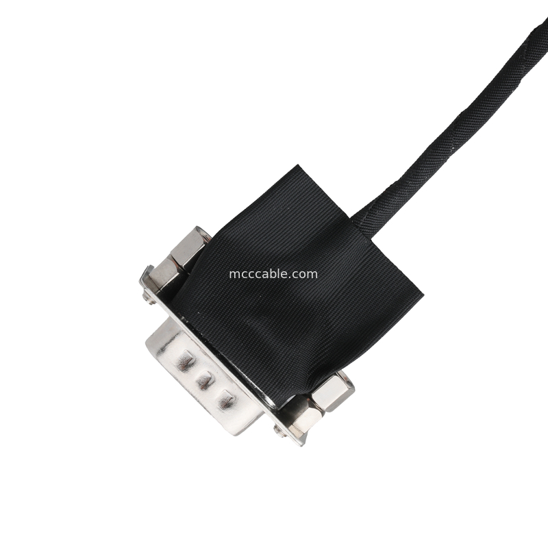 DB-9Pin LVDS کابل مونتاژ D-SUB-9P مرد Solder به TU1.0 20Pin TU1002HN0-20 سیم کانکتور OEM / ODM