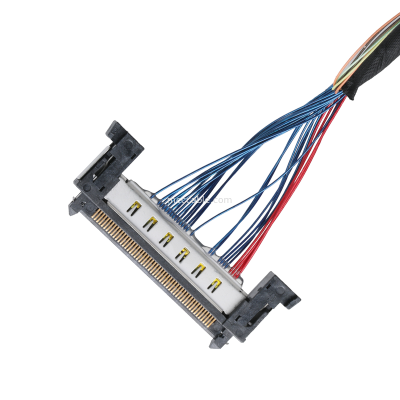 JAE FI-RE51-HL و JST EHR-7 تا 20679-040T-01 کابل LVDS EDP کابل میکرو کواکسیال