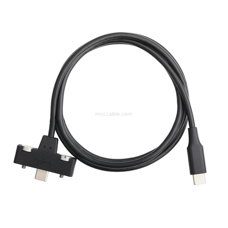رابط صنايعي Thunderbolt 4، کابل USB4، سرعت انتقال تا 40 گيگابايت در ثانيه، 240 وات شارژ فوق سريع، 8K Ultra