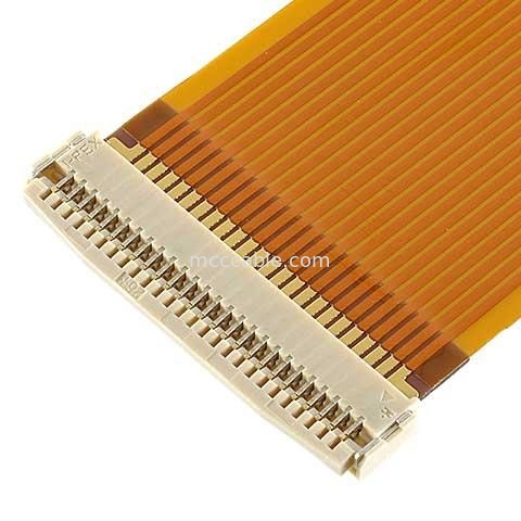 20600-024E-01 FPC کابل صاف انعطاف پذیر 0.5mm Pitch MINIFLEX 5-BFN II LK قفل مکانیکی