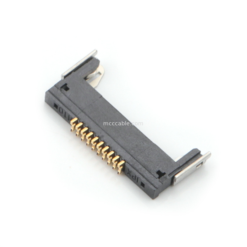 20345-010T-32R 20347-310T-12R 0.5mm pitch، اتصال میکرو کواکسیال نوع جفت گیری افقی