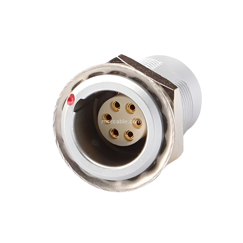 B Series Push Pull Circular Connector Multi-core type 2~32 core هسته سوزن جوهر (راست یا زاویه ای)