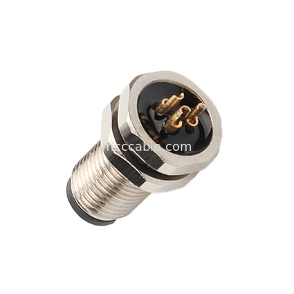 اتصال دایره ای M5 کد-A 2Pin 3Pin 4Pin اتصال دهنده های صنعتی M5Z03AA0OCJ009-M5 قفل جلو