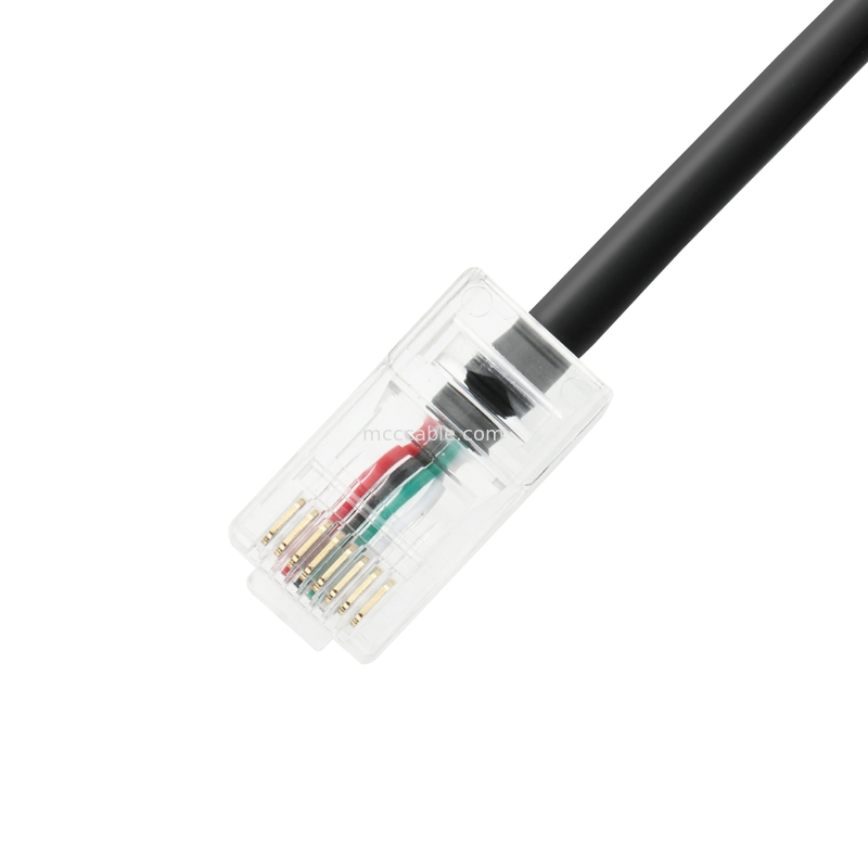 FT234X 5V PCBA USB-A به RJ45 کابل سریال 8p8c سازگار با خط ارتباطی RS232