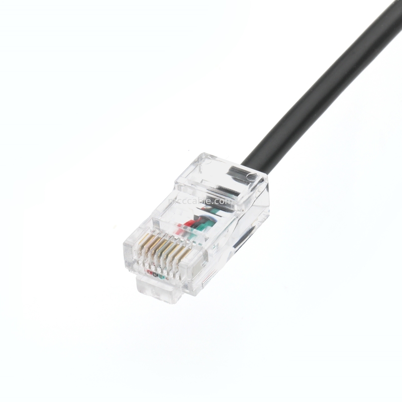 FT234X 5V PCBA USB-A به RJ45 کابل سریال 8p8c سازگار با خط ارتباطی RS232