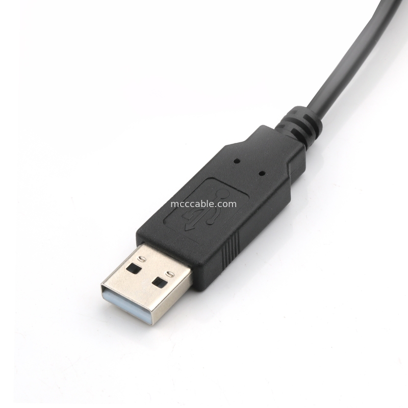 FT234X 5V PCBA USB-A به RJ45 کابل سریال 8p8c سازگار با خط ارتباطی RS232