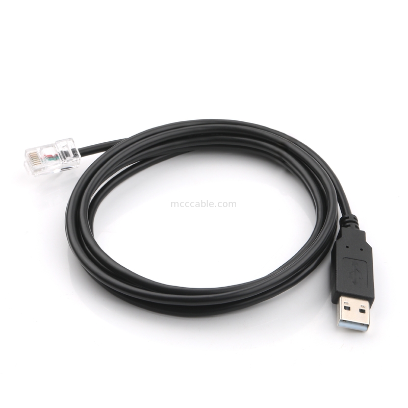 FT234X 5V PCBA USB-A به RJ45 کابل سریال 8p8c سازگار با خط ارتباطی RS232