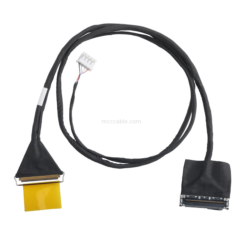 20453-40P به بدن 0520-SD40-B و JST PHR-4 LVDS کابل کانکتور سفارشی ترکیبی کابل OEM / ODM