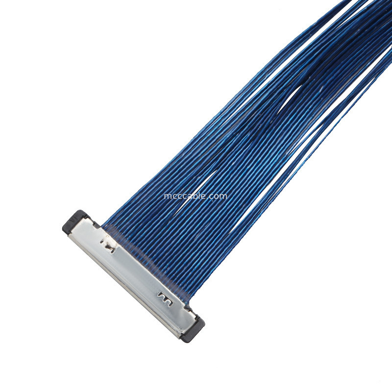 کانکتور نمایشگر lvds 30 پین EDP  Micro Coaxial Cable 20380-R30T-06