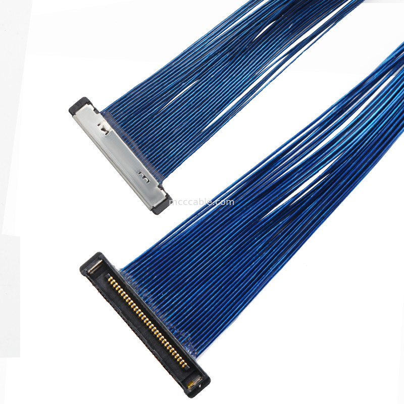 کانکتور نمایشگر lvds 30 پین EDP  Micro Coaxial Cable 20380-R30T-06